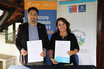 PROENTA-UFRO e Instituto de Estudios Indígenas e Interculturales fortalecen vínculos con firma de acuerdo de colaboración